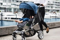 Lekki wózek spacerowy coast™ - lekka spacerówka 2w1. Kolor: Longreef Navy
